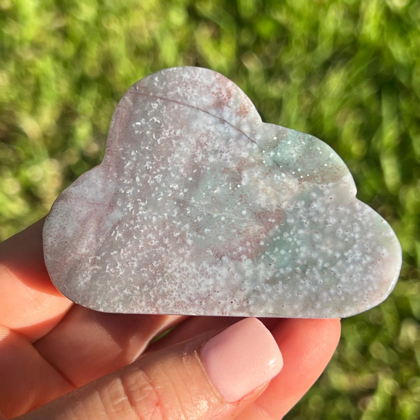 Ocean Jasper Cloud Carvings