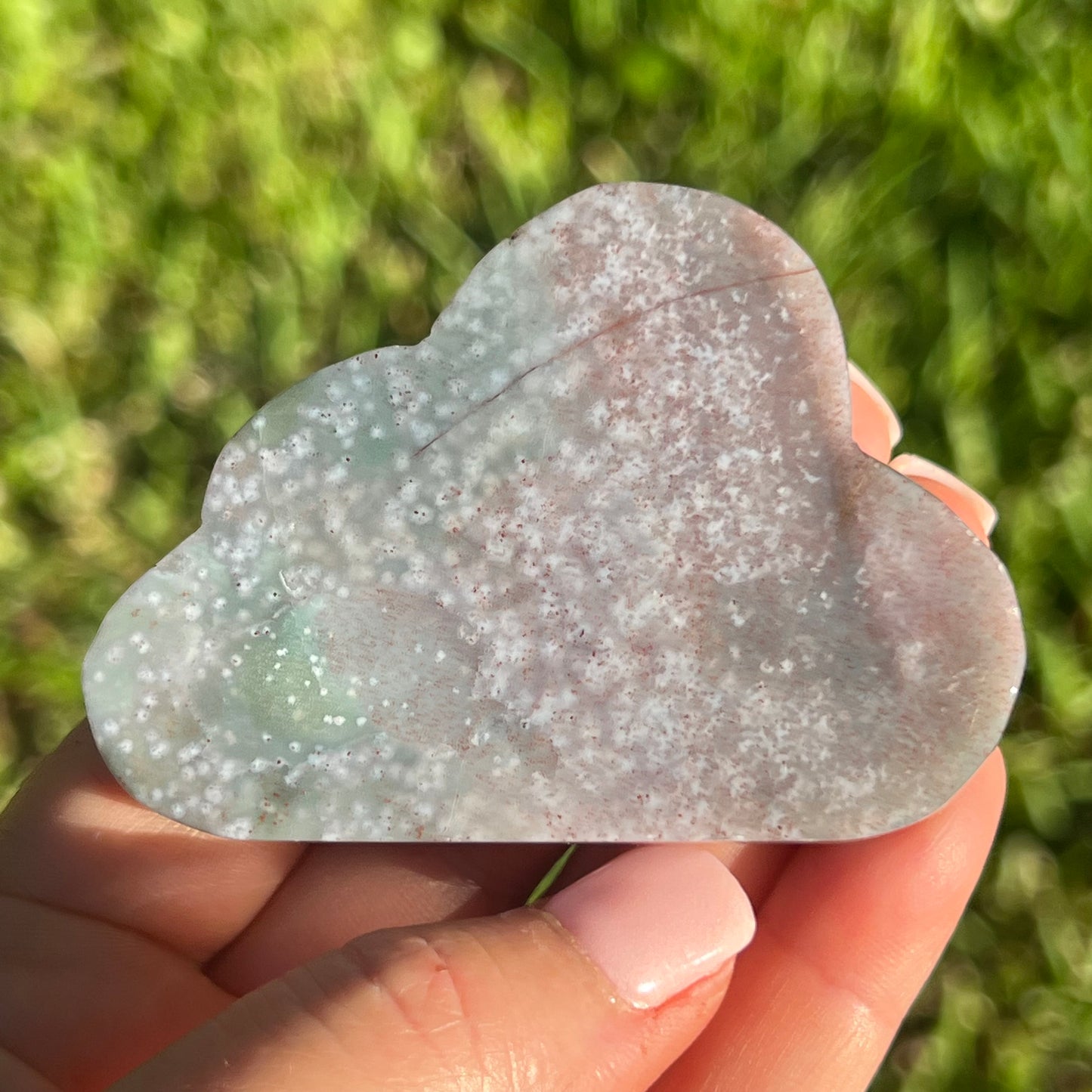 Ocean Jasper Cloud Carvings